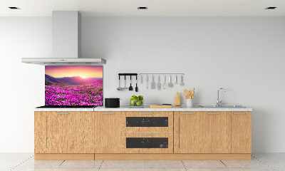 Keuken achterwand Roze heuvels