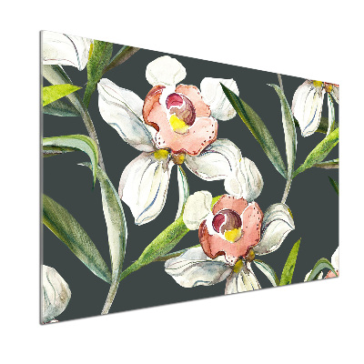 Keuken achterwand Bloemenpatroon