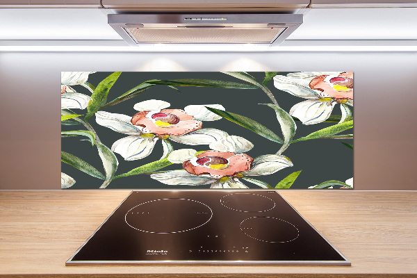 Keuken achterwand Bloemenpatroon