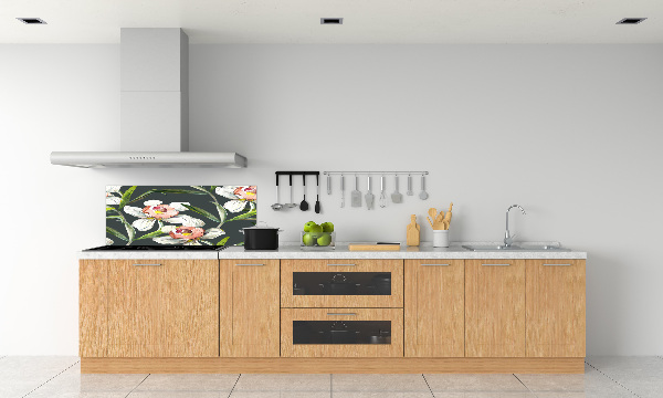 Keuken achterwand Bloemenpatroon