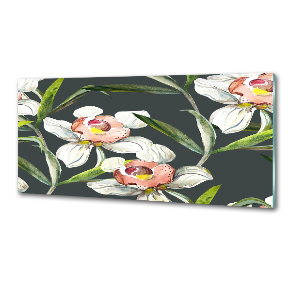 Keuken achterwand Bloemenpatroon