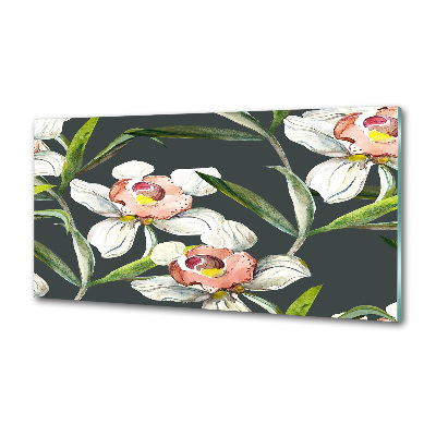 Keuken achterwand Bloemenpatroon