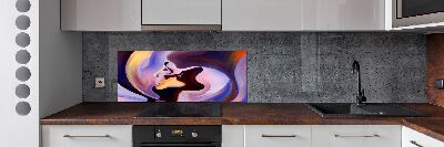 Spatplaat keuken Abstractie