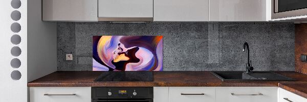 Spatplaat keuken Abstractie