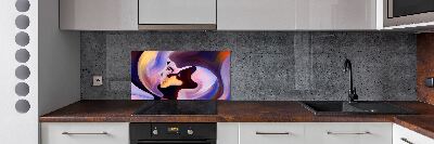 Spatplaat keuken Abstractie