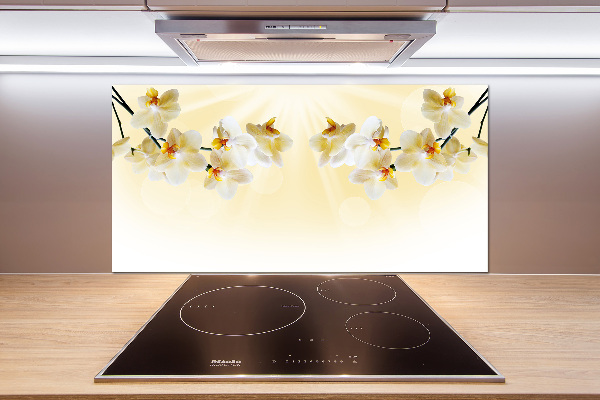 Panel między meble w kuchni Orchidea