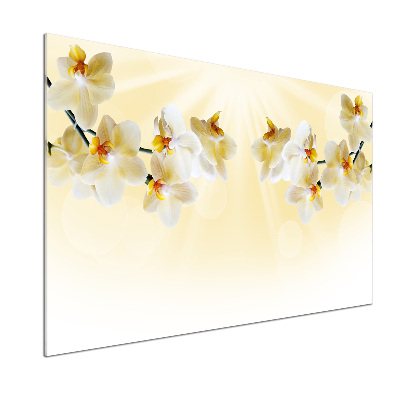 Panel między meble w kuchni Orchidea