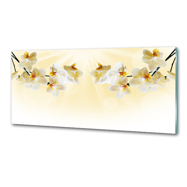 Panel między meble w kuchni Orchidea