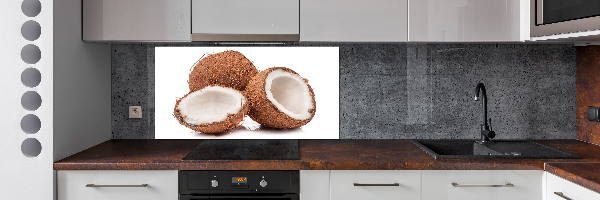 Spatplaat keuken Kokosnoot