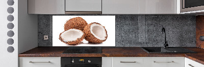 Spatplaat keuken Kokosnoot