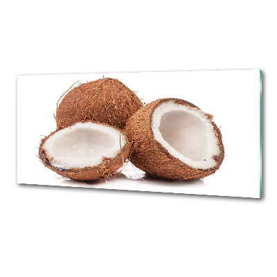 Panel szklany do kuchni Kokos