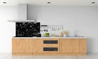 Keuken achterwand 3D-abstractie