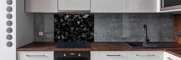 Keuken achterwand 3D-abstractie