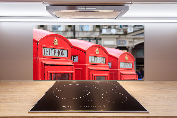 Keuken achterwand Openbare telefoon