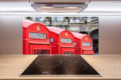 Panel do kuchni Budka telefoniczna