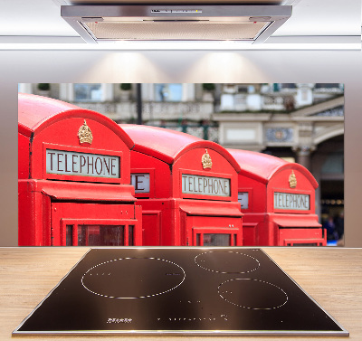 Keuken achterwand Openbare telefoon