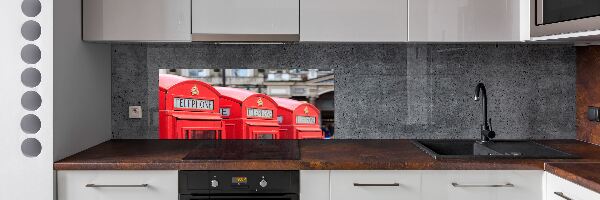 Keuken achterwand Openbare telefoon