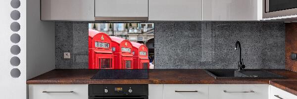 Keuken achterwand Openbare telefoon
