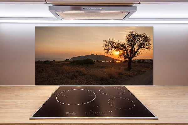 Achterwand keuken Zonsondergang