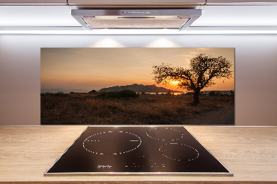 Achterwand keuken Zonsondergang