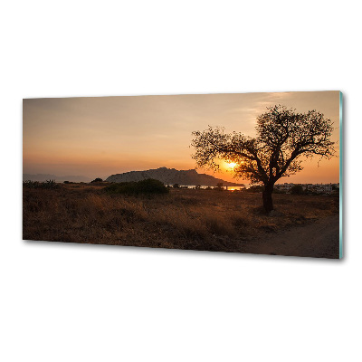 Panel do kuchni Zachód słońca