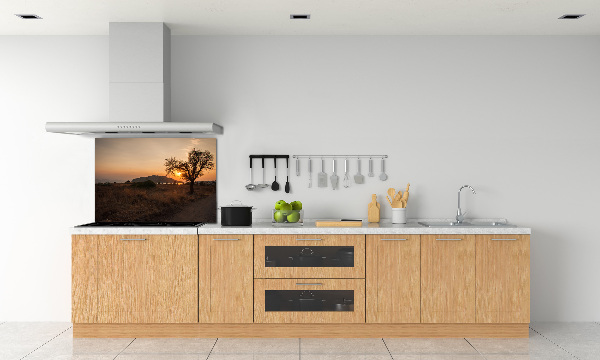 Achterwand keuken Zonsondergang