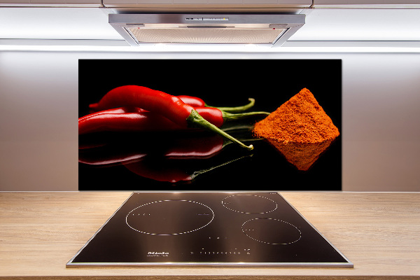 Keuken achterwand Chili en cayennepeper