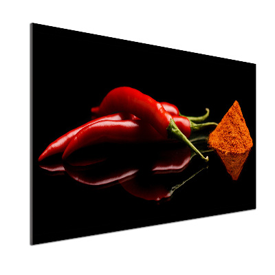 Keuken achterwand Chili en cayennepeper