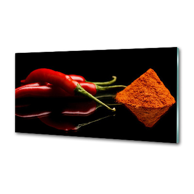 Keuken achterwand Chili en cayennepeper