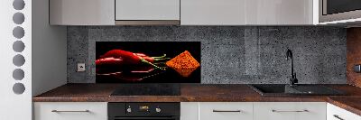 Keuken achterwand Chili en cayennepeper