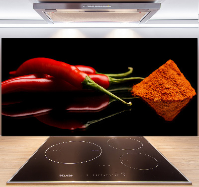 Keuken achterwand Chili en cayennepeper