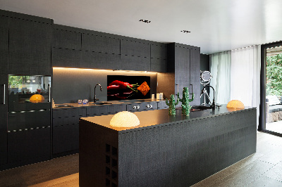 Keuken achterwand Chili en cayennepeper