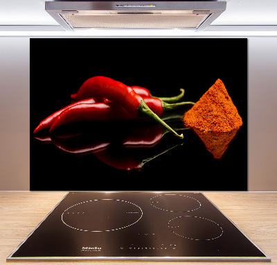 Keuken achterwand Chili en cayennepeper