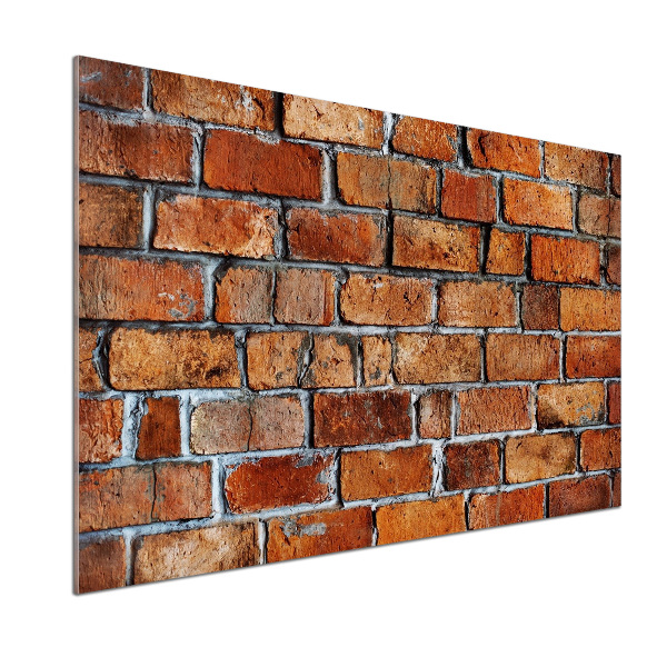 Achterwand keuken Bakstenen muur