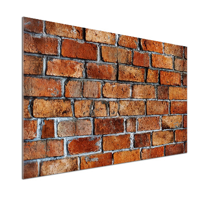 Achterwand keuken Bakstenen muur