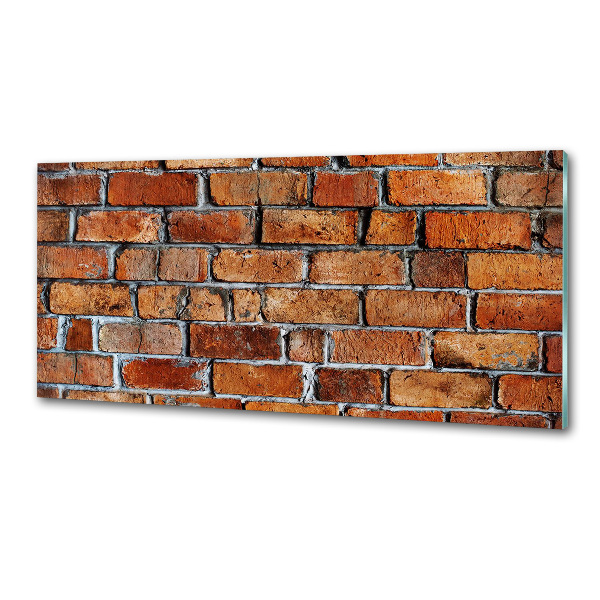 Achterwand keuken Bakstenen muur