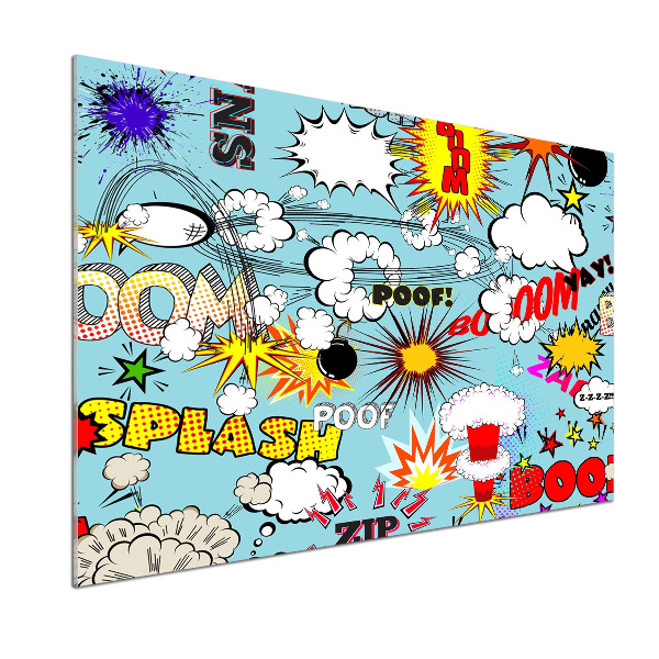 Spatplaat keuken strips
