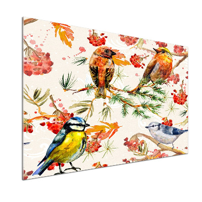 Panel do kuchni Iglaki i ptaki