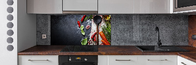 Panel między meble w kuchni Składniki