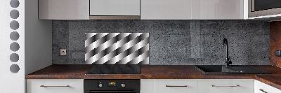 Achterwand keuken Abstracte strepen