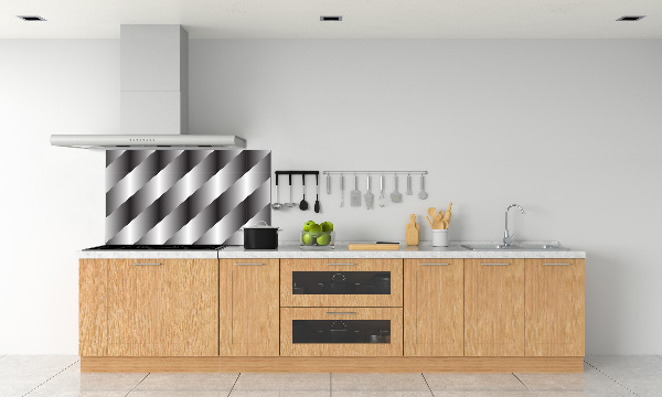 Panel do kuchni Abstrakcja paski