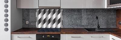Achterwand keuken Abstracte strepen