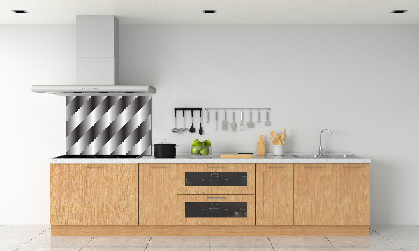 Panel do kuchni Abstrakcja paski