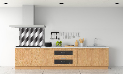 Panel do kuchni Abstrakcja paski