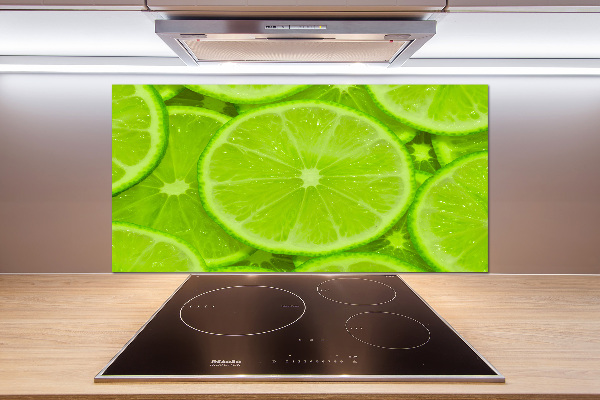 Spatscherm keuken Limoenen