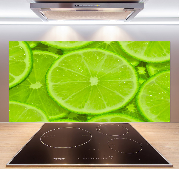 Spatscherm keuken Limoenen
