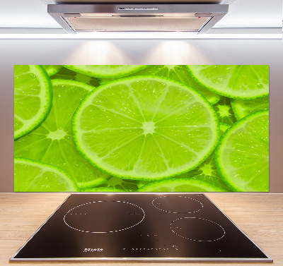 Spatscherm keuken Limoenen