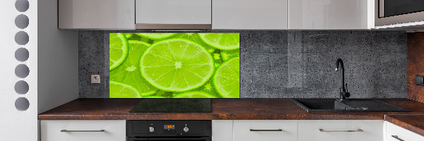 Spatscherm keuken Limoenen