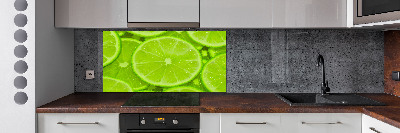 Spatscherm keuken Limoenen
