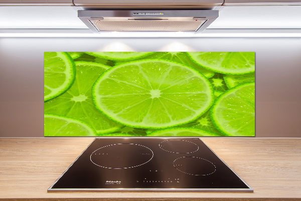 Spatscherm keuken Limoenen